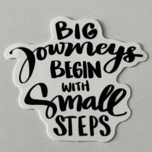 Quote Vinyl Decal Sticker Motivation